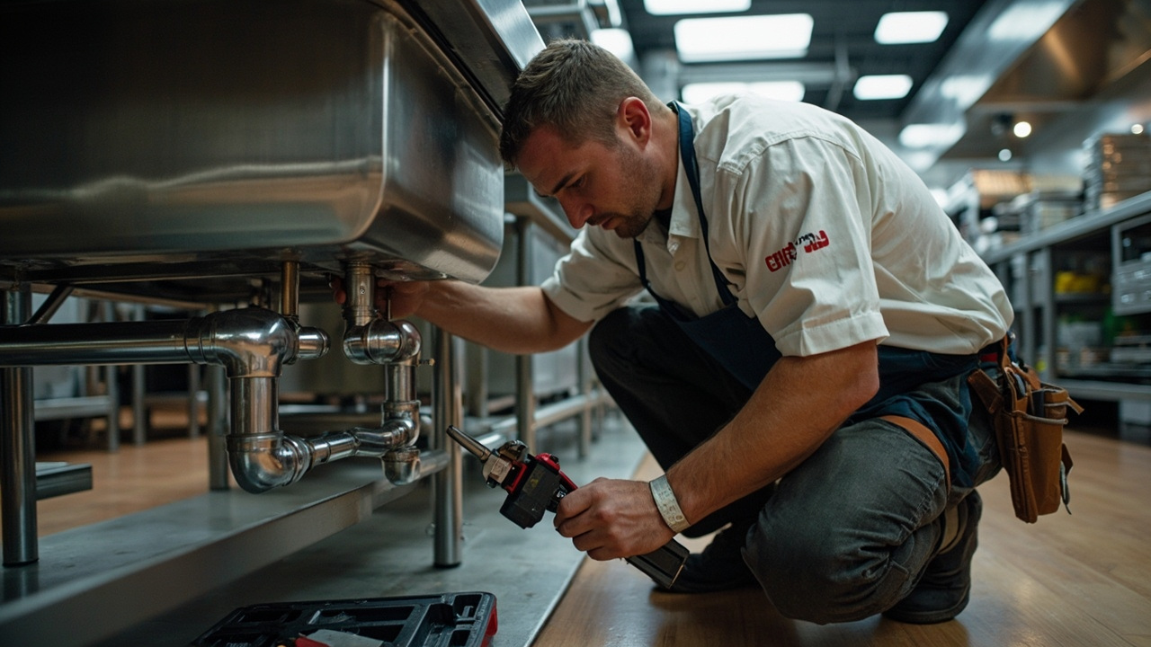 Commercial Kitchen Plumbing in Raleigh – Minimize Downtime with Code-Compliant Industrial Solutions
