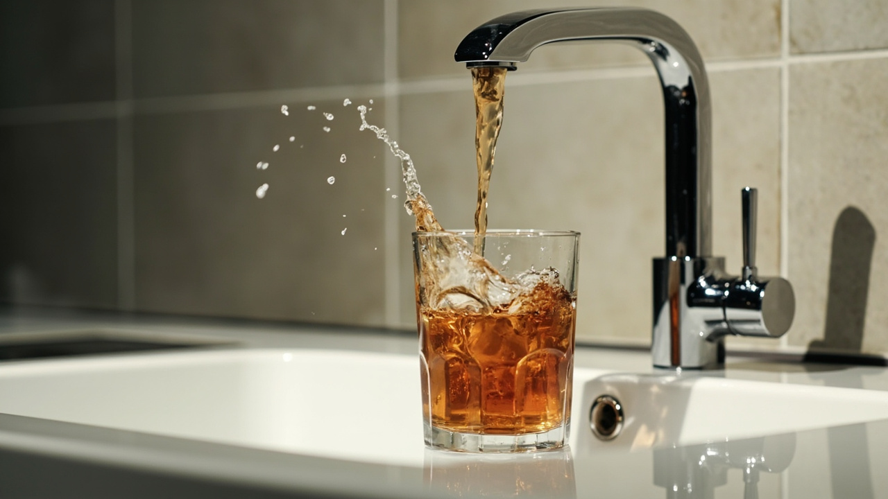 Why Raleigh Homes Get Brown Tap Water and Rusty Colored Water