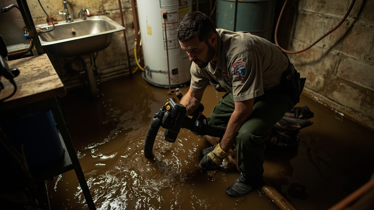 How Professional Emergency Sewer Backup Cleanup Stops Contamination and Restores Safety