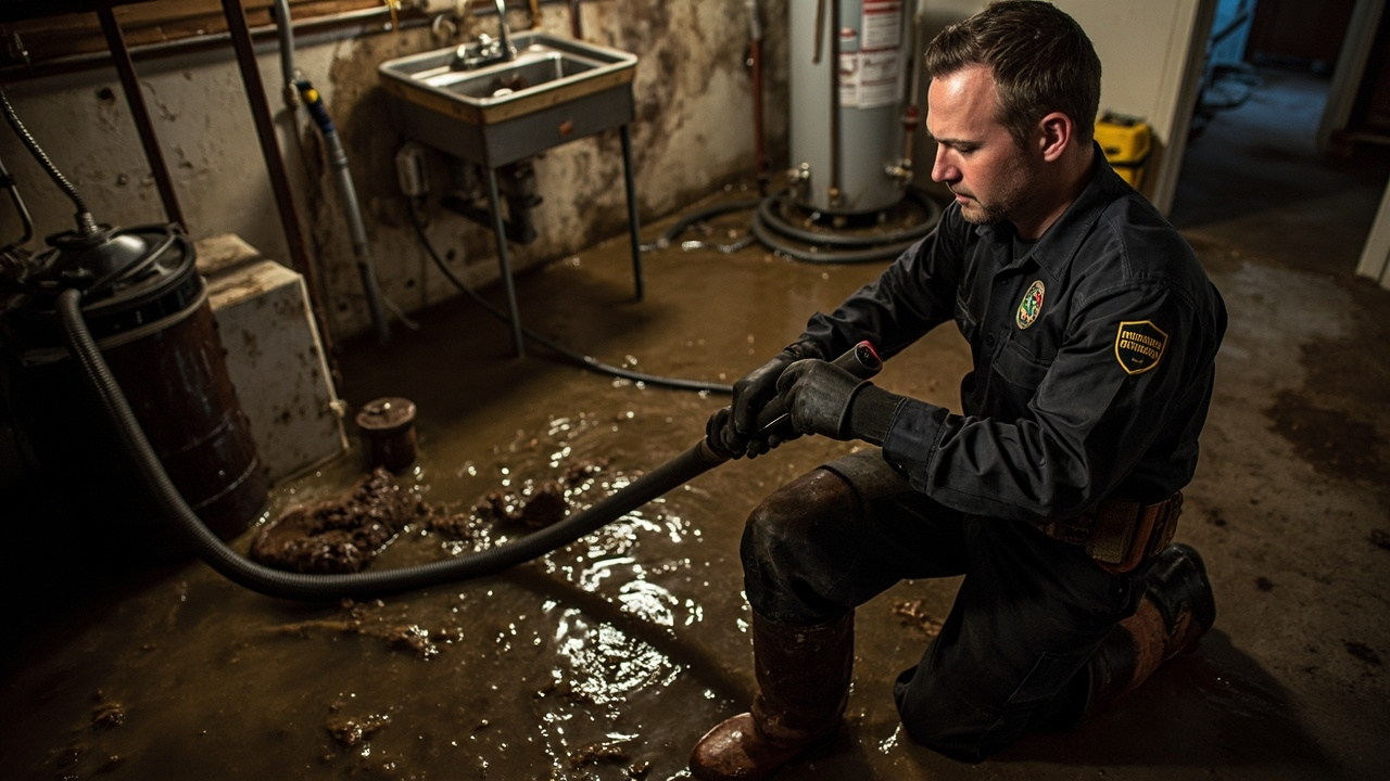 Emergency Sewer Backup Cleanup in Raleigh – 24/7 Response Teams On-Site in 60 Minutes or Less