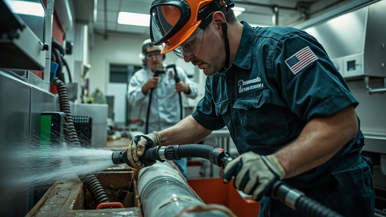 How Industrial Hydro Jetting Restores Full Flow Capacity