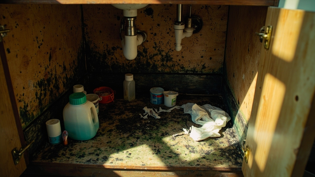 Why Raleigh Bathrooms Are Breeding Grounds for Cabinet Mold