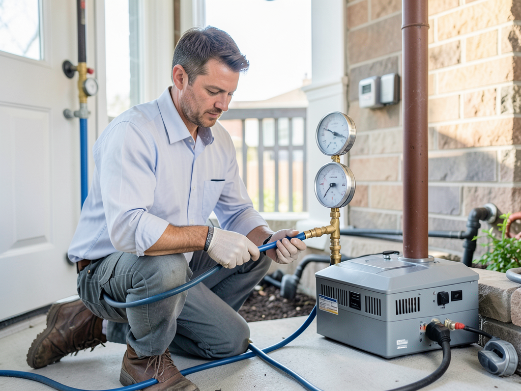 Safe gas line installation and repairs for residen