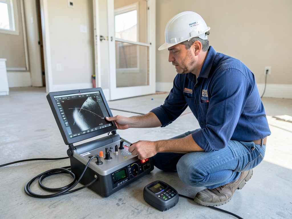 Signs of a slab leak under your concrete floor in