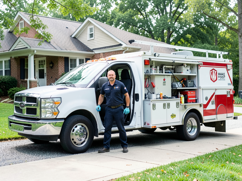 Who to call for plumber services in wake fore